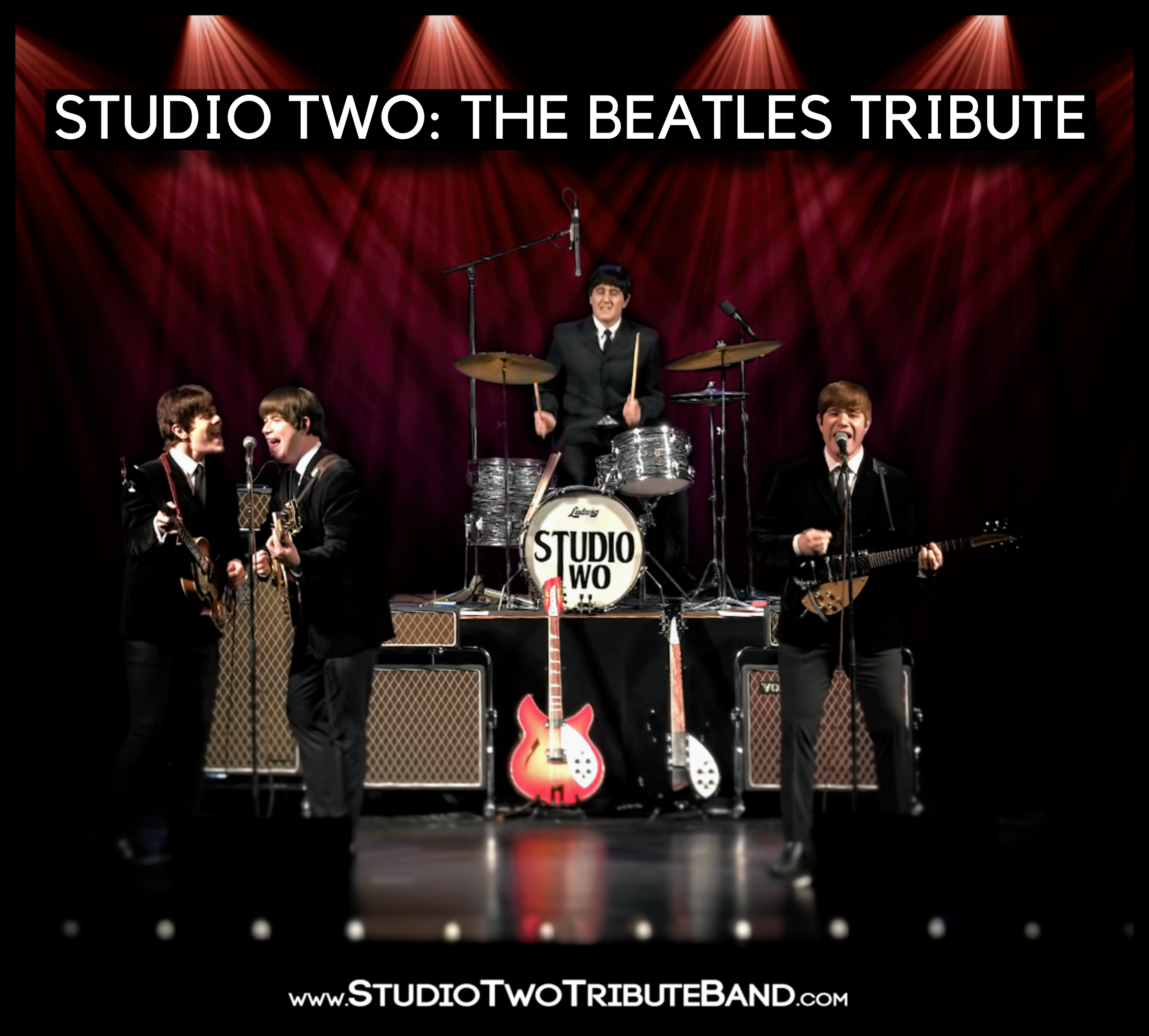 2400px x 2166px - Beatles tribute band to play early songs March 31, 2023 â€“ Riverfront  Performing Arts & Events