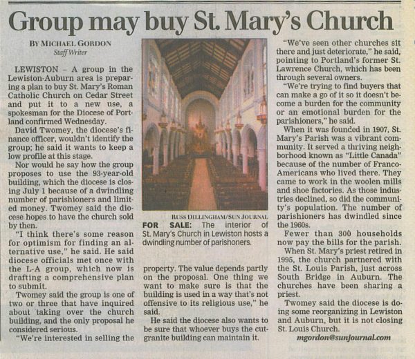 Purchase St Marys